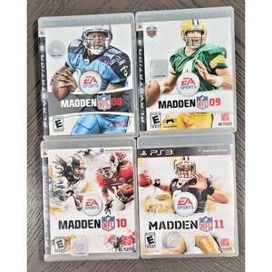 PS3 Madden Game Lot